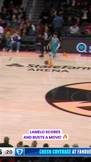 LaMelo Ball's Impressive Lefty Finish and Dance Moves