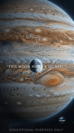 There’s an OCEAN Hidden Under This Alien Moon 😳🌊
