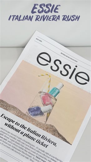 chanel ej ✿ | ྀི @essie’s newest collection brings the bold, breezy vibes of the Italian Riviera to your fingertips  essie is bringing the Italian... | Instagram