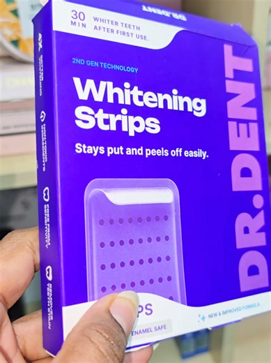 Dr. Dent Teeth Whitening Purple Strips Review