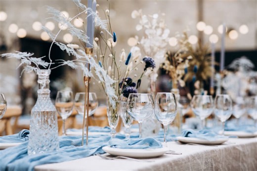 Wedding shower tableware | Honestweddingadvice.com