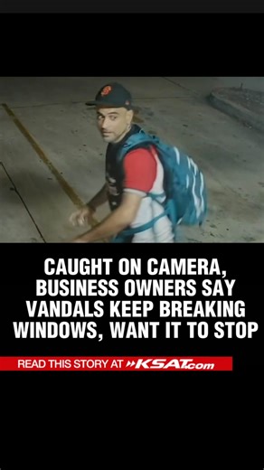 36K views · 37 reactions | Windows and windshields shot at and smashed over and over again. It’s what business owners in the Medical Center say has been their reality every two weeks for the past six months. Take a look at this surveillance video, do you know who this person is caught smashing one of the windows? | Sarah Acosta | Facebook
