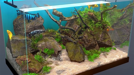 Steam好評3D水族箱模擬《Behind Glass》脫離搶先體驗，正式版追加鈍口螈等新魚種