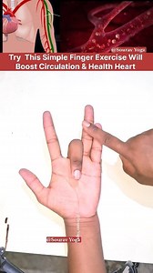 4.8M views · 65K reactions | Learn the Middle Finger Hook-just 30 reps a day can make a big difference. Your body will thank you! Sourav Yoga #BetterCirculation #FingerExercise #HealthTip #NaturalHealing #SimpleHealthHack #BoostYourHealth #DailyRoutine #chinesemedicine #explorepage #viral | Sourav Yoga | Facebook