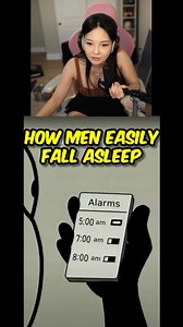 How Men Easily Fall Asleep 🛌 #sleep #funny #funnyreels #memes #comedy #twitch #streaming #streamer #Youtube #reaction #relatable | CodeMiko
