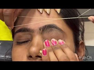 Eyebrow threading eyebrow shape eyebrow threading tutorial eyebrow shape threading eyebrow