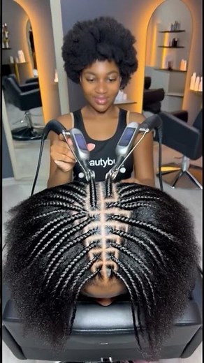 This machine makes 100 perfect braids in minutes! Beauty technology is changing the game!