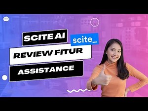 Literatur Review Jadi Gampang?! 🔥 (Review Scite AI & Cara Pakainya!)