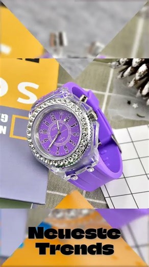 UTHAI L34 LED Rhinestone Watch – Trendy, Unisex & Glow in Style