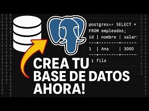 CURSO DE SQL con POSTGRESQL desde CERO