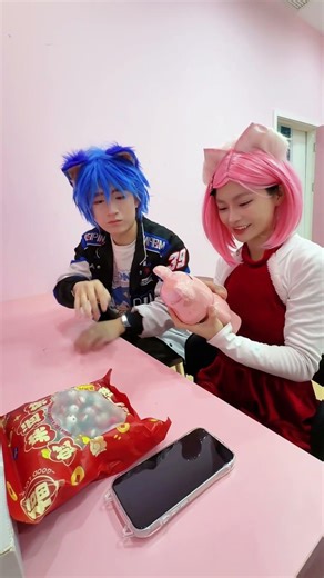 索尼克和艾咪的较量！#shorts##sonic