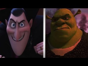 Shrek vs Drácula Full Fight ( F**king epic scary)
