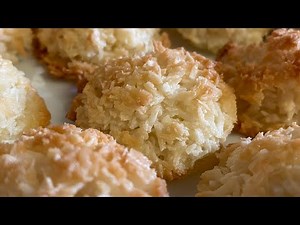 Coconut macaroons | Quick and easy recipe video |