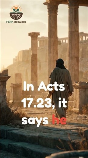 Why did Paul preach about an altar for an unknown god? · Acts 17:23