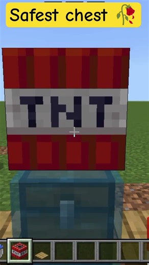 I Make Safest chest #minecraft #gaming