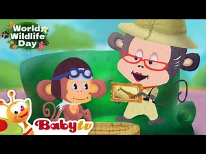 Elephant  | Animals for Kids | Wild Animals | Full Episode @BabyTV - Videos For Kids