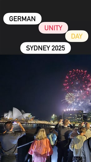 Throwback to our 🇩🇪 German Unity Day celebration two weeks ago. 🎉 Thank you to everyone who joined us for celebrating 35 years of German reunification. Wait for the fireworks at the end! 🎆🎇 🎇 Rückblick auf unsere Feier zum Tag der Deutschen Einheit vor zwei Wochen. 🎉 Vielen Dank an alle, die mit uns 35 Jahre Deutsche Wiedervereinigung gefeiert haben. Wartet auf das Feuerwerk am Ende! 🎆🎇 #DeutschlandDownUnder #CGSydney #GKSydney | German Consulate General Sydney