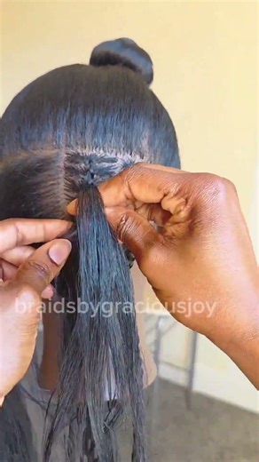 stitch braids Tutorial #braidtutorial #braids #stitchbraids #weaving #stitch #cornrow