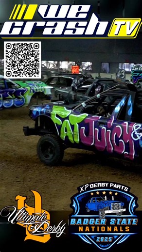 https://wecrash.tv/event/badger2025 Day 3 starting in a few minutes! Follow the link to watch! Badger State Nationals Ultimate Derby #derby #badgerstatenationals #FridayFeeling #WeCrash #ultimatederby #demolitionderby #bigshow #wecrashtv #maddog #madisonwi #america | WeCrash TV