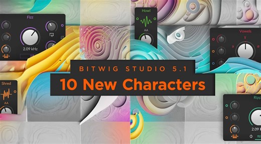 Bitwig Studio 5.1 – обновлённая версия популярной DAW