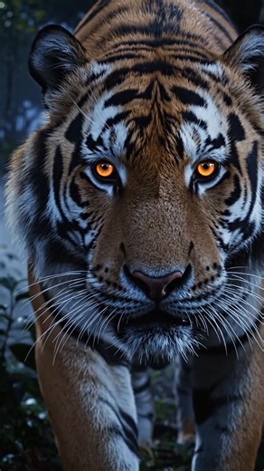 A tiger moves silently in the dark forest 🐅 #environment #concept #art #sketch #artwork #shortvideo