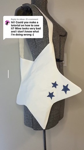 Replying to @nikoo :3 finally a tutorial! #sew #sewing #totebag #totebagtutorial #sewingtutorial