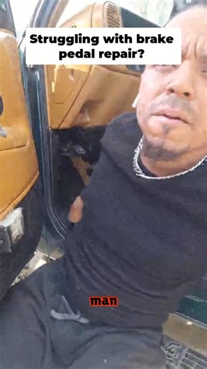 Stuck! Fixing Brake Pedal #diy Mobile mechanic fixing real vehicles live. | Puro Mobile Repair Service LLC