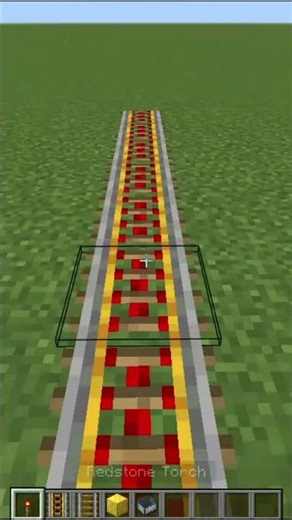 How To Rail In Minecraft #minecraft #game #tutorial