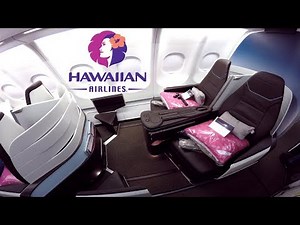 Hawaiian Airlines BUSINESS CLASS Honolulu to Tokyo|Airbus A330-200