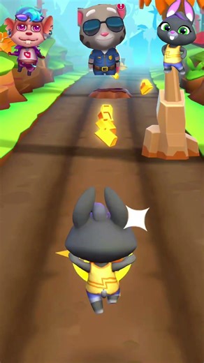 Crazy Run Game Battle🔥| Cat Run 🆚 Gold Run 🆚 tom time | Mash 3d fun | 🎯 Who Will Win ? | Gaming