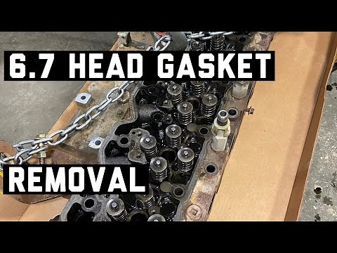 How To: 6.7 Cummins Head Gasket Replacement (part 1/2 : Removal)