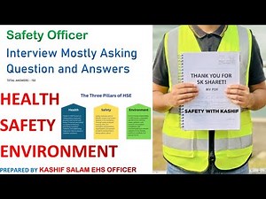 Safety Officer Interview Questions and Best Answers 2025 #safetyofficer
