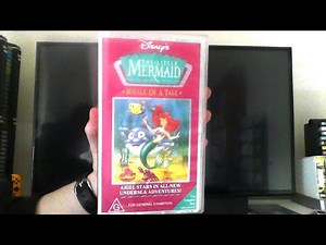 The Little Mermaid: Whale Of A Tale VHS Australia Opening