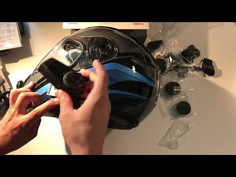 Sena 10C EVO installation on Helmet (Step-by-Step)