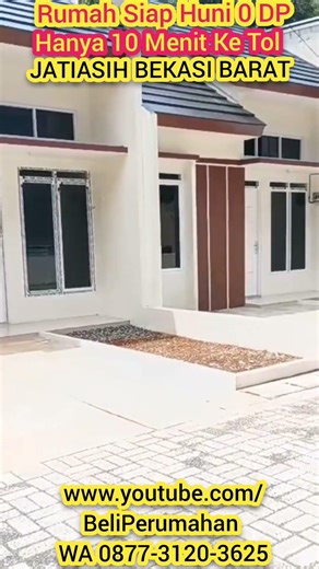 Cheap, Ready to Move-in House Without Down Payment, Modern Minimalist Jatiasih #housewithoutdownp...