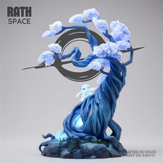 Ori Spirit Tree Statue: Fantasy Collectible Figure (digital Download) - Etsy