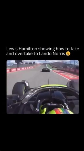 what thingss on Instagram: "Lewis Hamilton’s mastery of the “fake overtake” is a hallmark of his unparalleled racecraft, combining cunning misdirection with flawless execution to outwit even the strongest defenses. He sells a bold lunge toward the apex on one side, baiting opponents—such as Carlos Sainz—into reacting aggressively to cover that line, only to abruptly switch direction at the last moment with pinpoint late braking and perfect throttle modulation to complete the pass on the opposite
