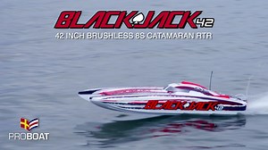 531 reactions · 80 shares | Grab those life jackets, it's boating time! The Pro Boat Models Blackjack 42 BL 8s Catamaran returns you to the days of large-scale racing taking on all comers with style and speed. Now featuring SpektrumRC Smart, there’s no other boat in this size, with this much power, at such an affordable value! Start making some wake here: https://horizonhobby.cc/3vO4U6K | Horizon Hobby | Facebook