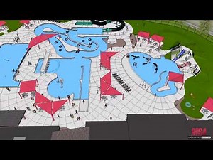 Wisconsin Rapids Aquatic Park 3D Fly-Through