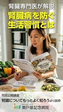 【腎臓病を防ぐ生活習慣とは】腸内環境と腎臓_腎臓専門医が解説