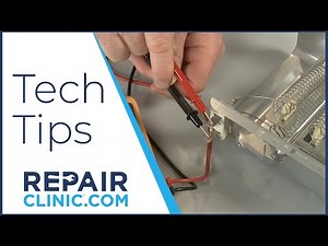 Resistance Testing: Dryer Heating Element - Tech Tips from Repair Clinic