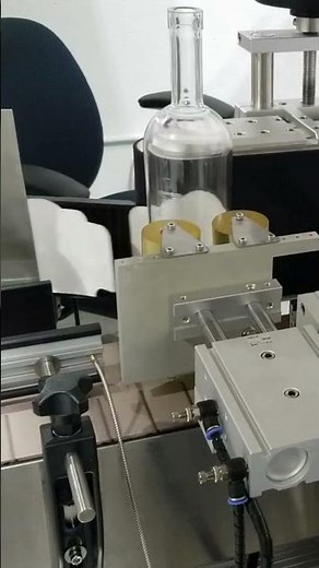 Large Bottle Labeling.