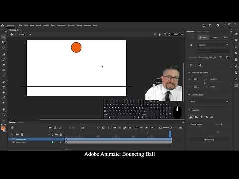 Adobe Animate: Lab 1 - Bouncing Ball