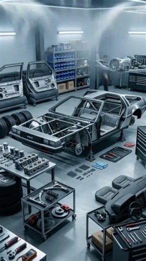 Abandoned DeLorean DMC-12 Restoration | 40 Years Desert to Time Machine ⚡