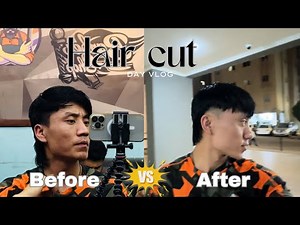 Here comes Before and After (hair cut)💇🏻‍♂️