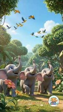 🐘 Stomp Stomp Elephant! | The Big Parade | Kids Nursery Rhymes 🎶 #kidssongs #nurseryrhyme #babysongs