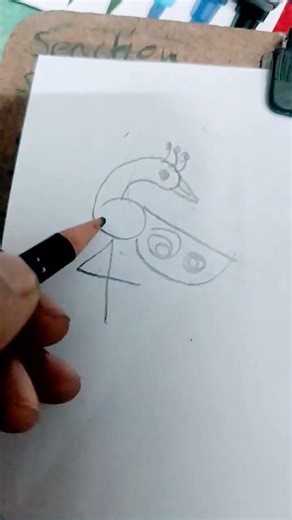 series making drawings using alphabets and numbers Day - 1 ✨ #shorts #trending