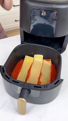 Air Fryer Lasagna – So Easy, Cheesy, and Perfectly Crispy!