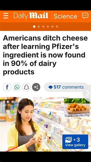 standup.x on Instagram: "Many Americans were surprised to learn that roughly 90 percent of cheese contains a lab-made enzyme developed by Pfizer, and it does not have to be labeled. The ingredient, known as fermentation-produced chymosin (FPC), is a genetically engineered version of rennet, an enzyme used to coagulate milk during cheesemaking. While FPC has been used for decades, a viral social media post this week brought renewed attention to its origins, sparking widespread backlash and calls 