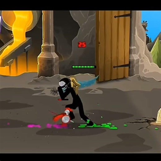 Giantlord vs atreyos ☠️🔥 #stickwarlegacy #stickwarlegacymod #fypviralシ#viral #skulledit